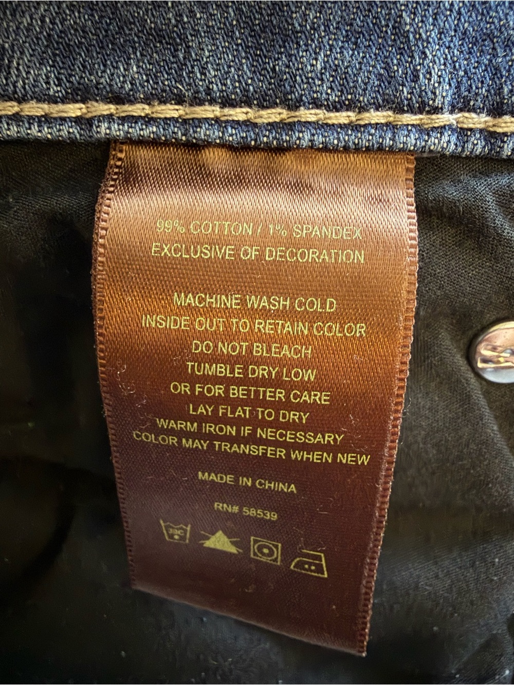 Kut from the Kloth Straight Leg Blue Jeans - Picture 4 of 4